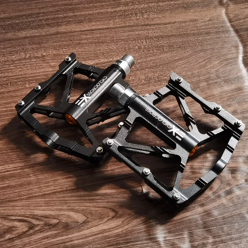 

new 3 Bearings Bicycle Pedals Ultralight Anti-slip CNC BMX MTB Road Bike Pedal Cycling Sealed Bearing Bike Pedals