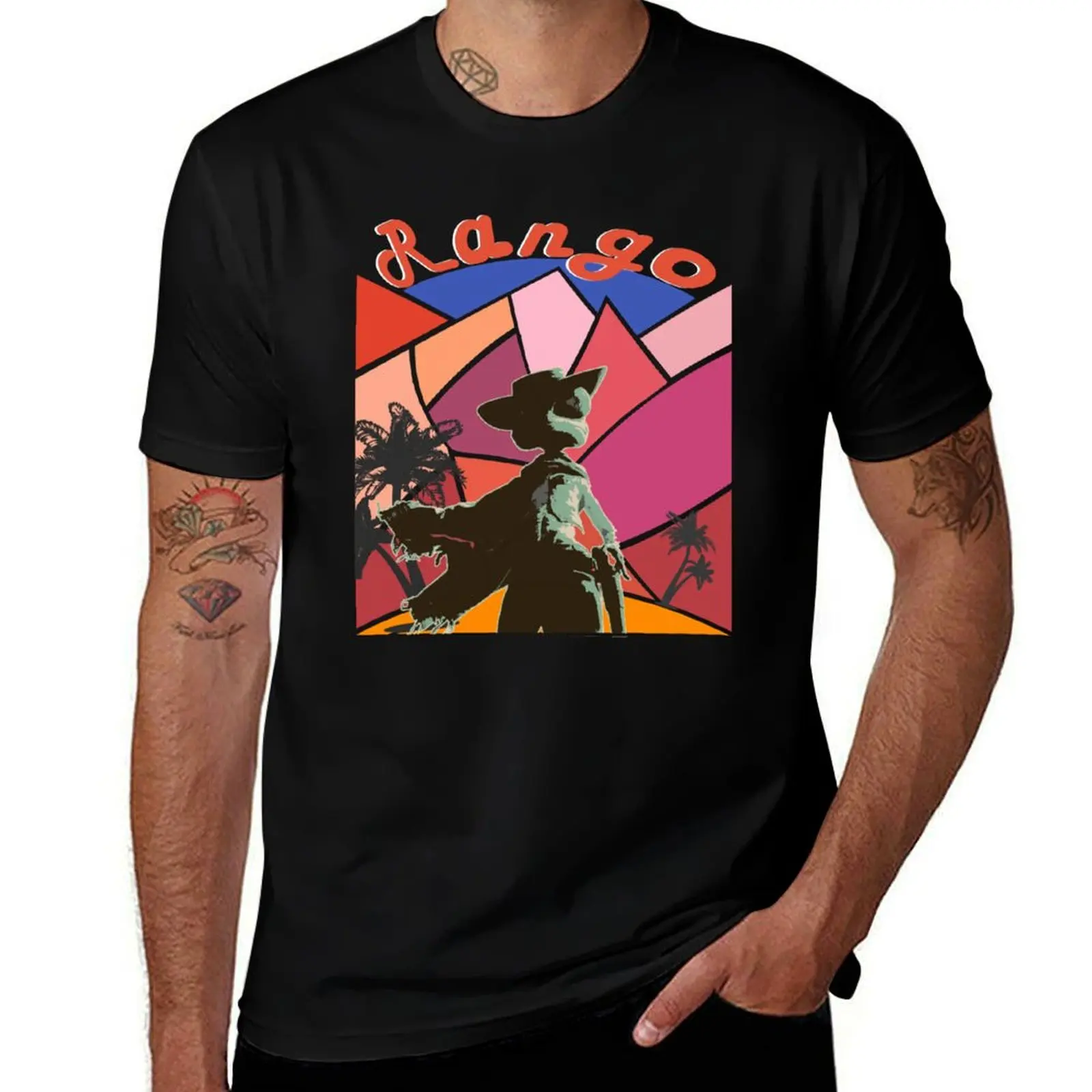 

Rango T-Shirt essential t shirt cotton t shirts high quality t shirt for man T-Shirt
