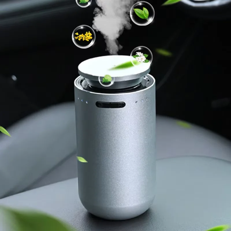 Portable Car Diffuser for Essential Oils Car Smell Air Freshener Electric Smell for Home Rechargeable Room Fragrance Diffuser view 2
