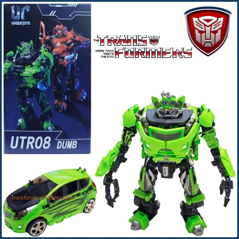 

Transformer In Stock UT Unique Toys R08 Twin Brothers Skids Chromia Figure Model Anime Action Deformation Robot Car Kid Gifts