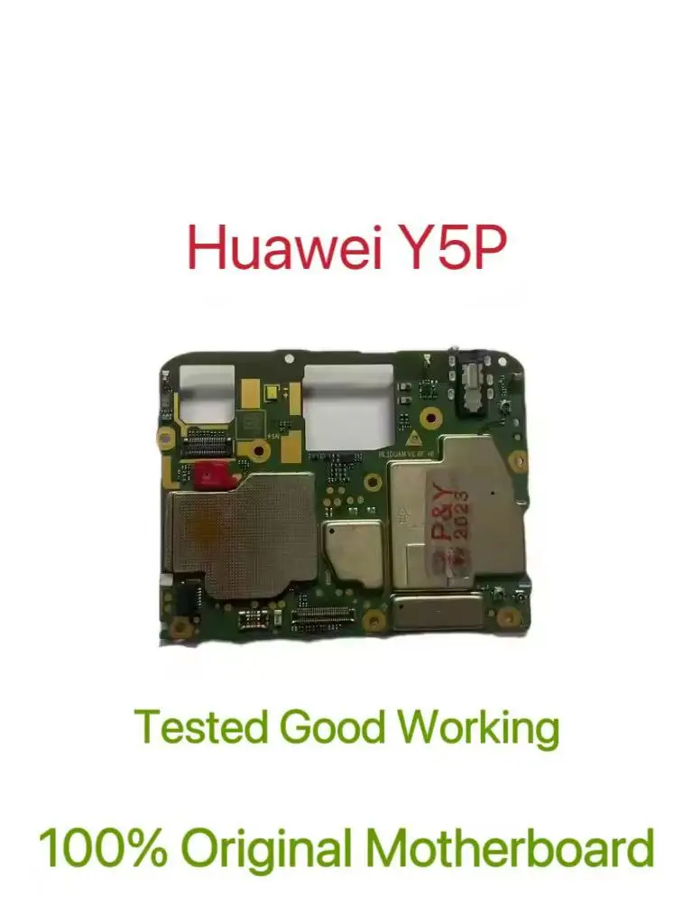 Global Version Original Unlocked Motherboard for Huawei Y5P Good Work Fully Tested Circuit Plate Main Logic Board for Huawei Y5P