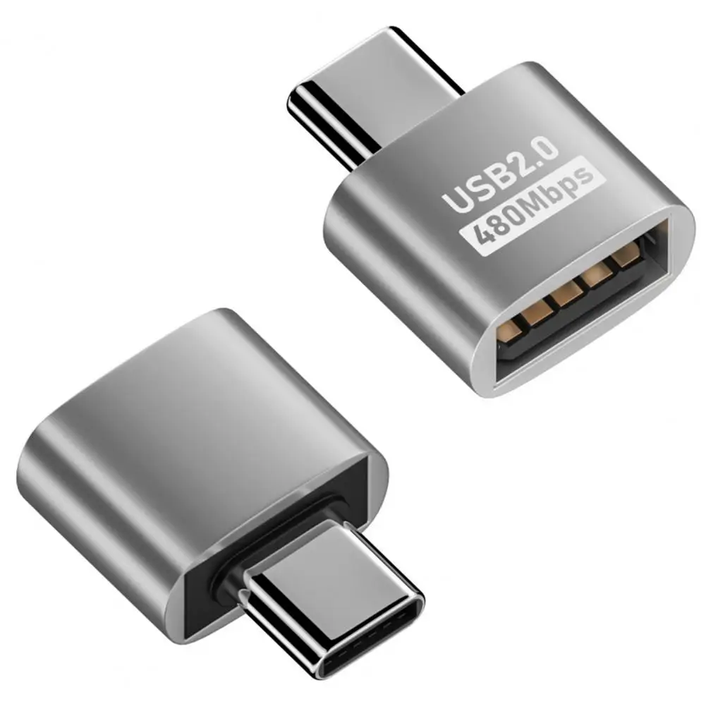 Driver-free Usb Adapter High-speed Type-c to Usb-a 2.0 Adaptor for Data Transfer Charging Device Compatibility for Camera