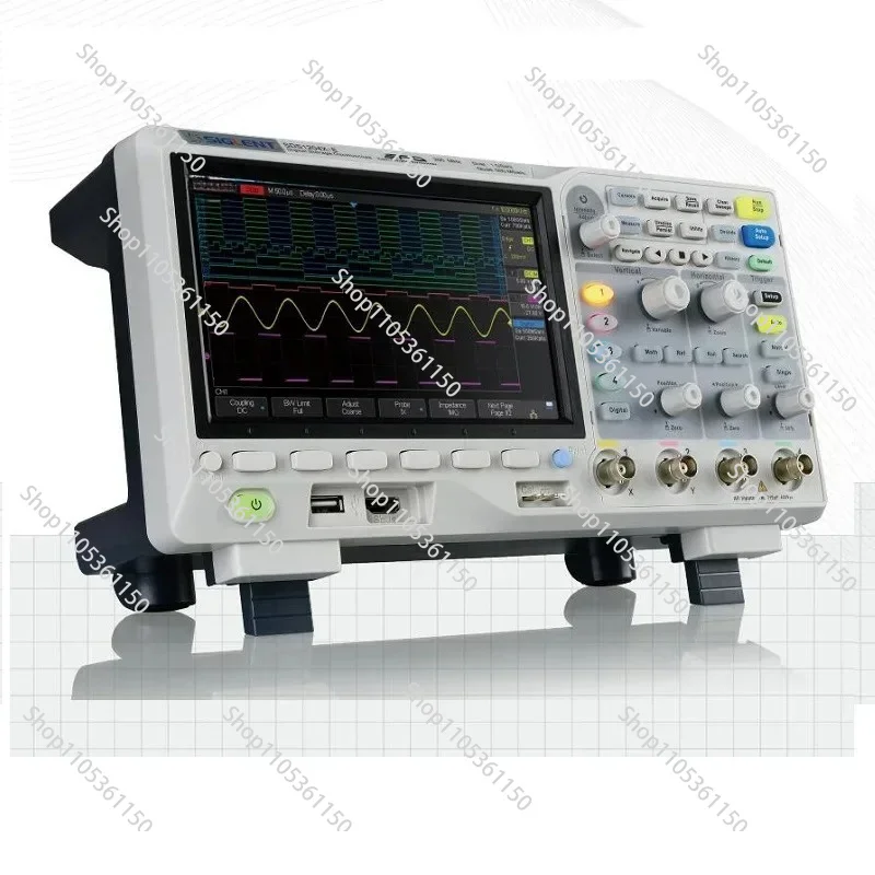 Osciloscopio de Superfósforo Siglent SDS1204X-E de 200MHz, SDS1104X-E de 100MHz