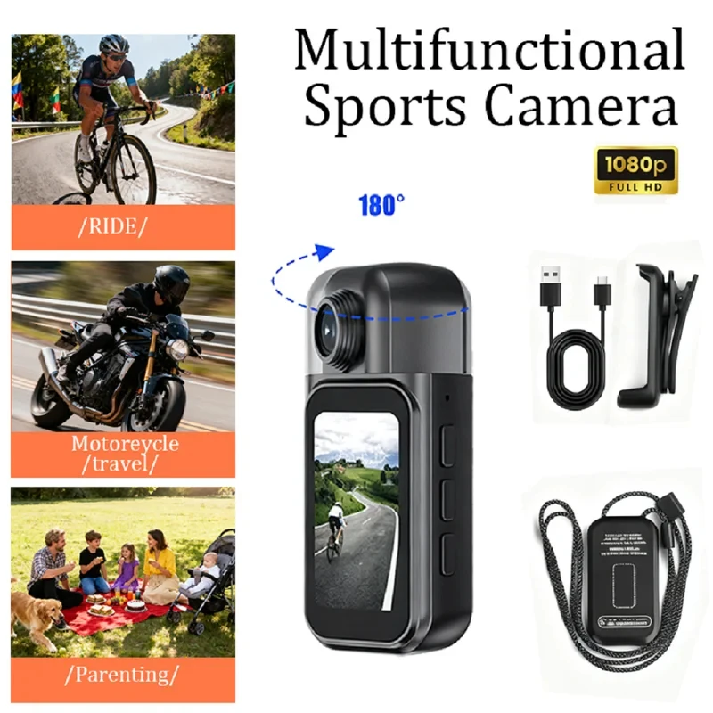 

Новая экшн-камера X50 Pro POV 2026 года, 1080P HD, ультракомпактная мини-камера для спорта, для видеоблогинга и фотосъемки на открытом воздухе