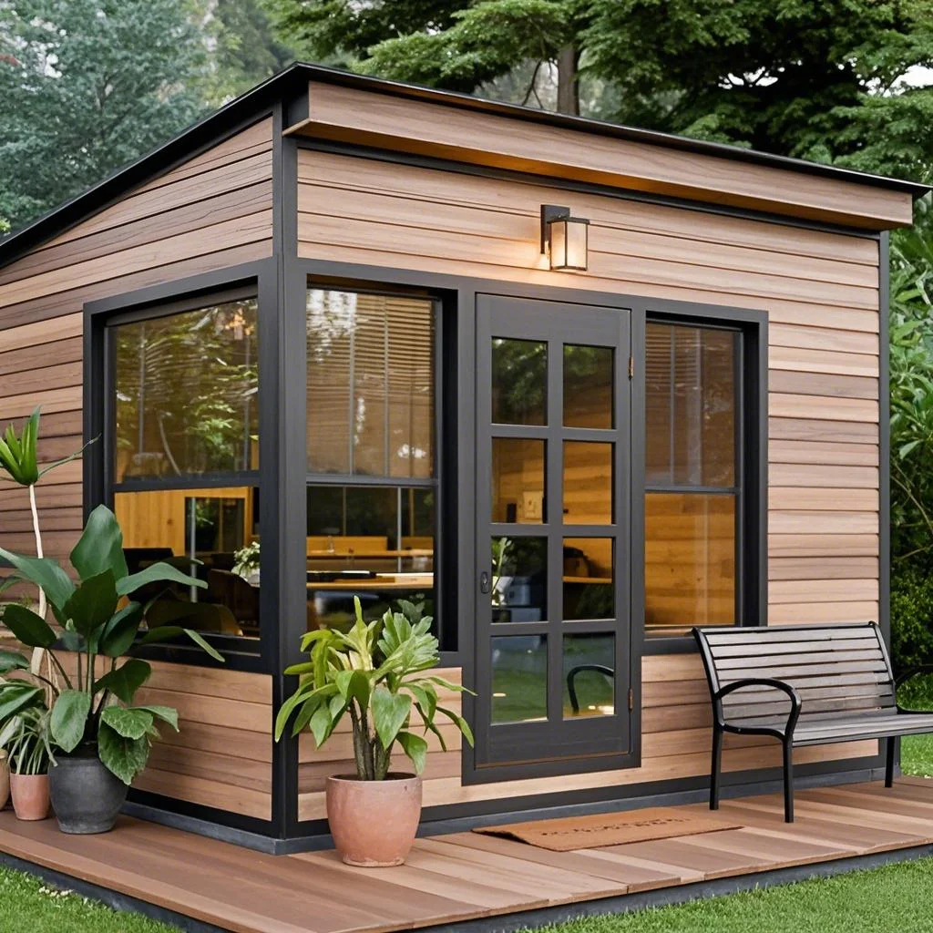 Popular Selling Prefab Mini Small Cabin Reception Mobile Offices Container Meeting Working Office Silent Booth Pod Outdoor