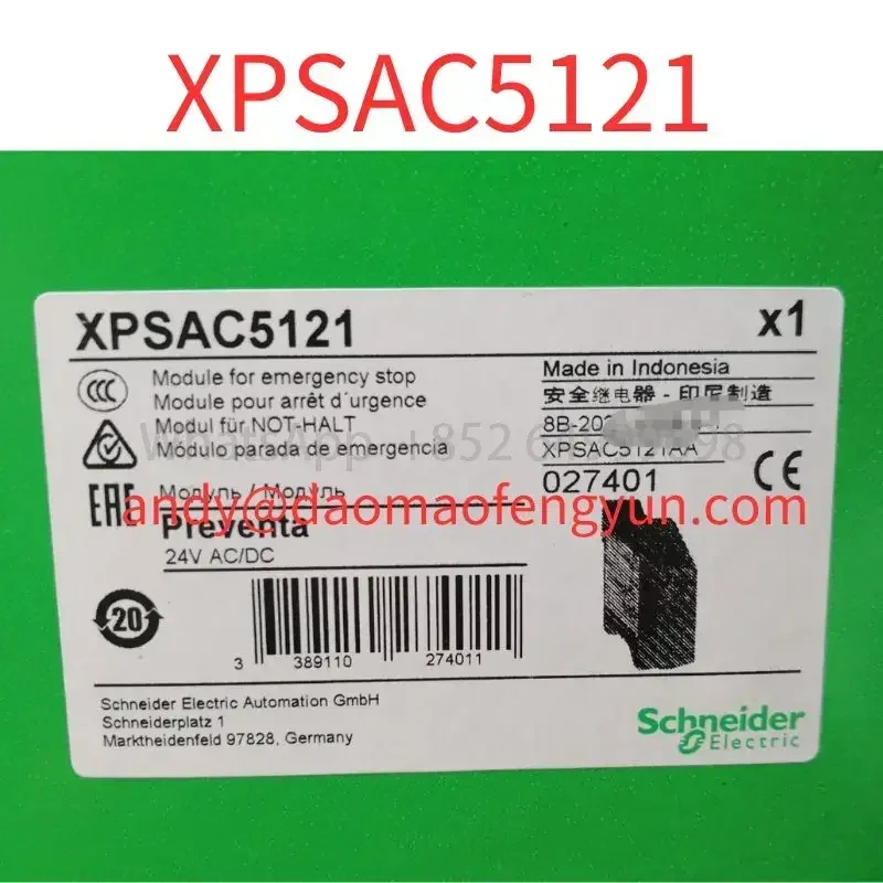 

Brand New Safety relay XPSAC5121