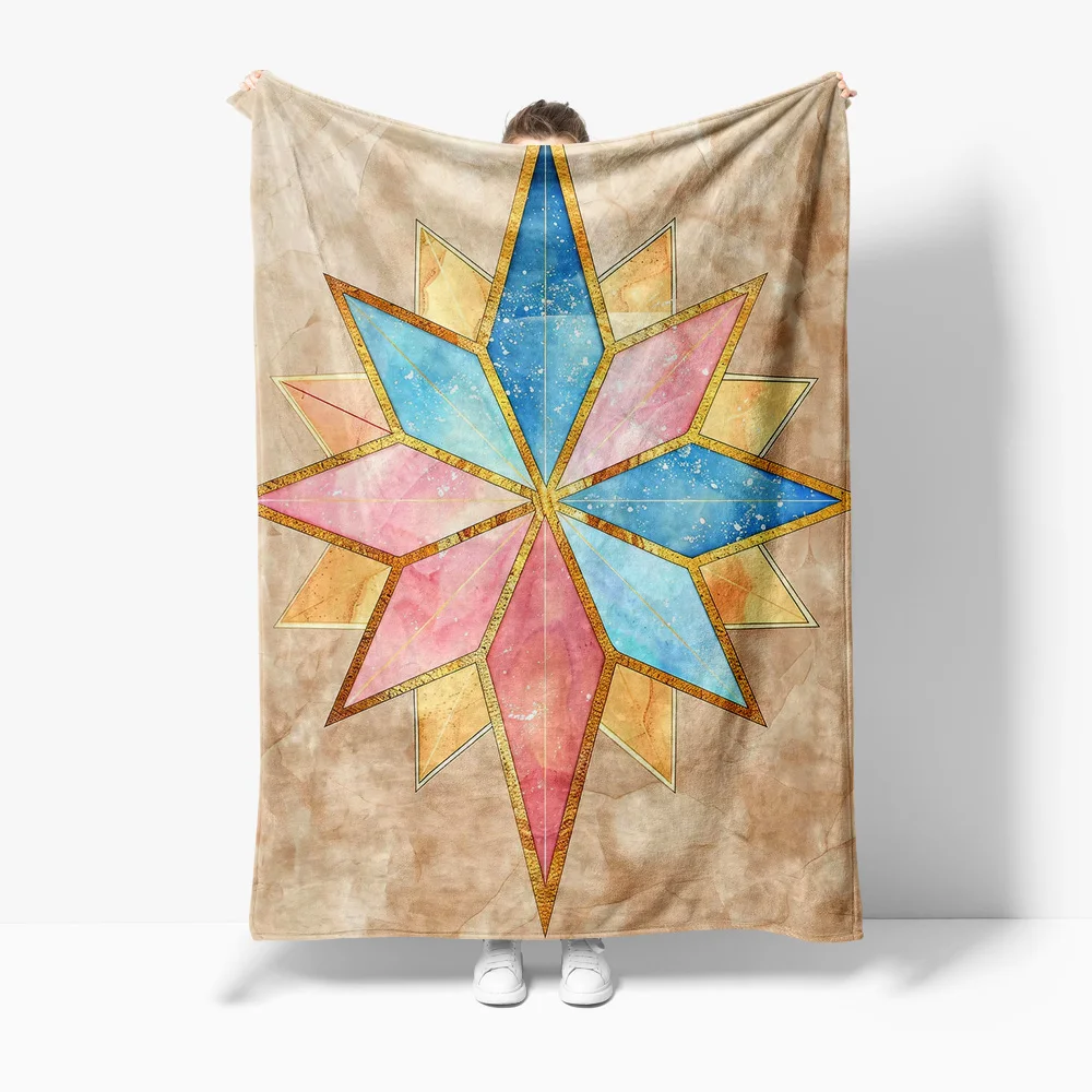 

Одеяло «Звездная Галактика» с космическим искусством, красочный абстрактный дизайн, домашний декор, покрывало на кровать, подарок