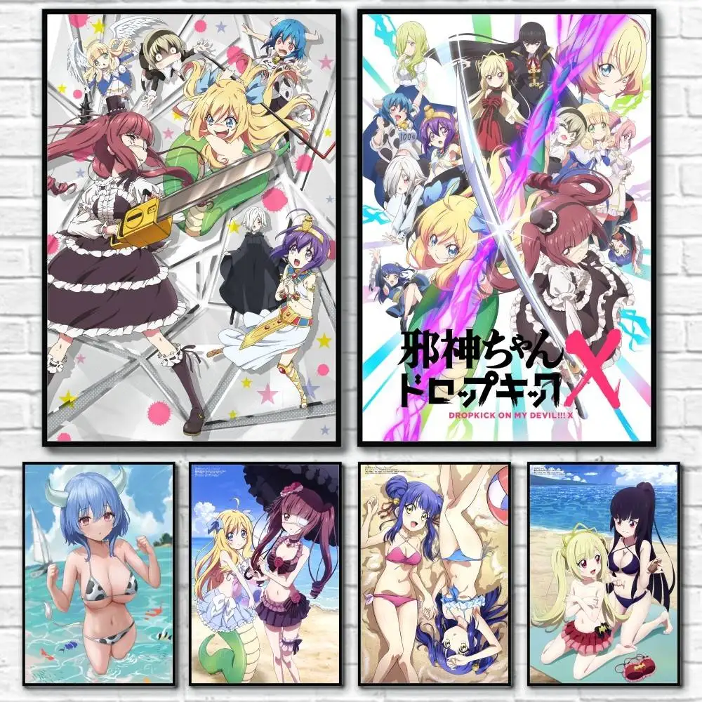 

D-Dropkick On My Devil Poster Home Living Bed Room Bar Hallway Sticky Wall Art Printing Waterproof Aesthetic Decor