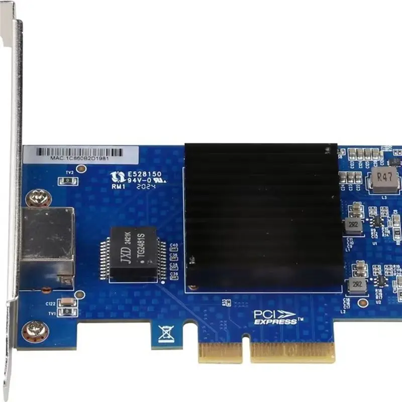 Superior PCIE 3.0 4X 10G Network Card AQC107 Server NIC Compatible With X8/X16 For Linux Win10/11 System