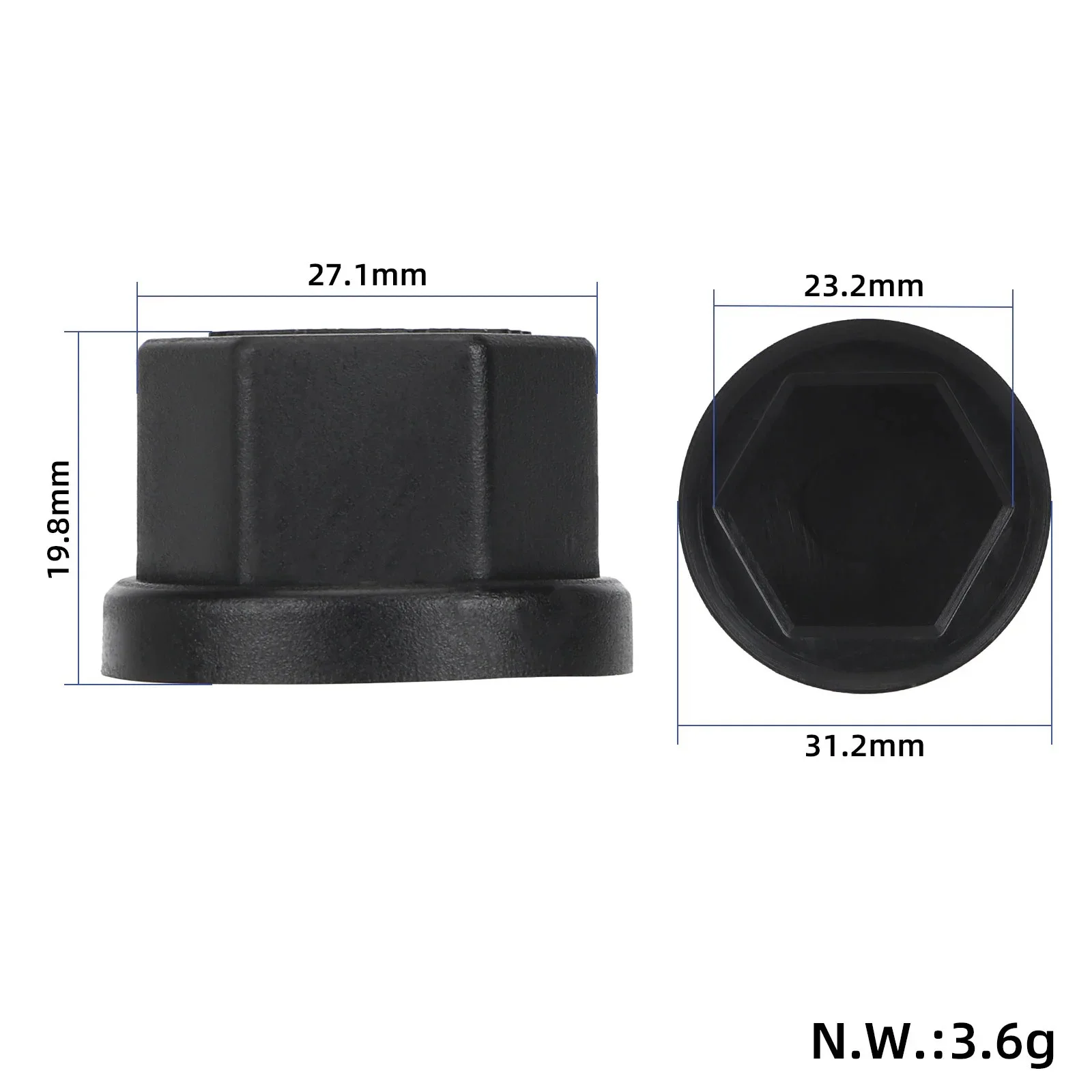Front And Rear Motor Shaft Nut Plug/Rocker Arm Shaft Nuts For Kukirin G4 Max/G3 Pro/G2 Master Electric Scooter Accessories