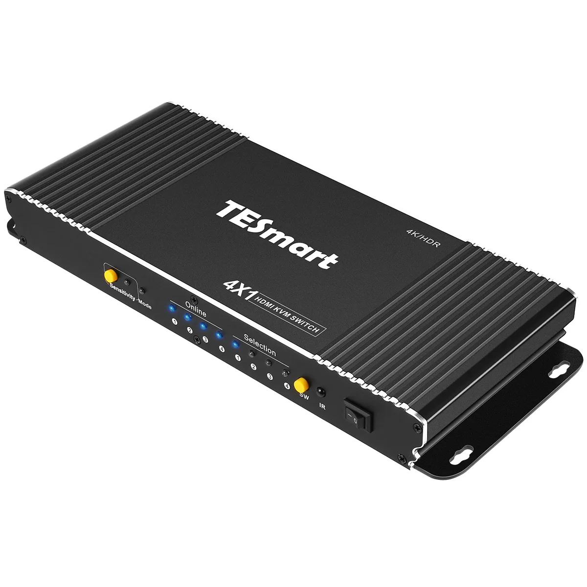 

4 Port Kvm Switch 4k HDMI KVM Switches Support Keyboard and Mouse Pass Through Mode HDCP for HDTV