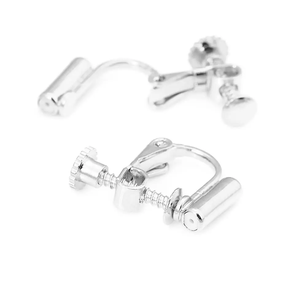 18K الذهب اللون النحاس مع سدادة القرط مسامير أقراط كليب عالية الجودة Diy بها بنفسك مستلزمات صناعة المجوهرات اكسسوارات للنساء