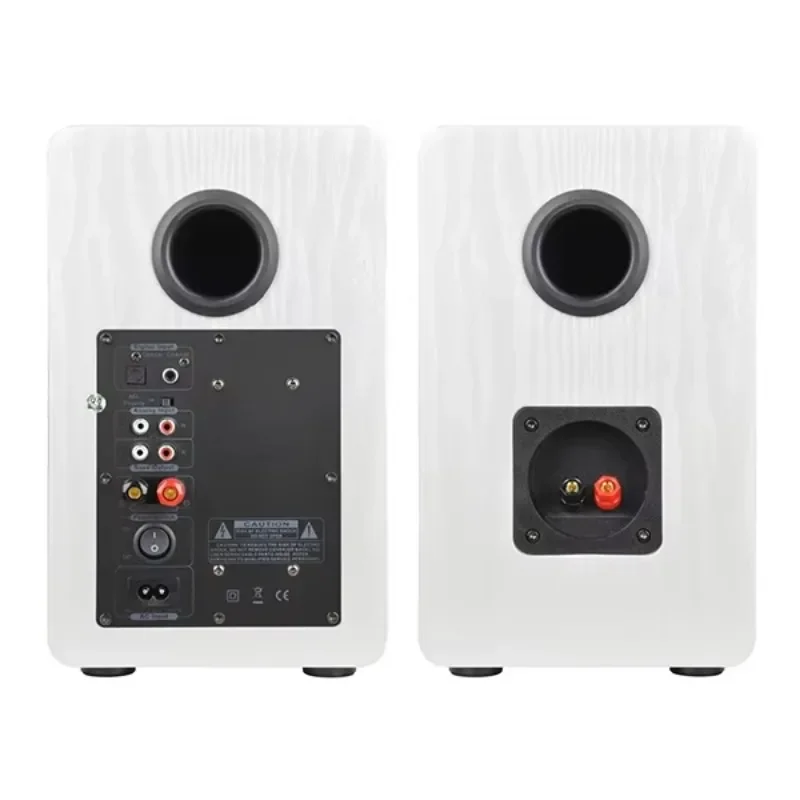 Made Wooden Super Bass Treble USB SD MMC Card Wireless Hi-Fi Blue Tooth Stereo Active Regallautsprecher Speaker