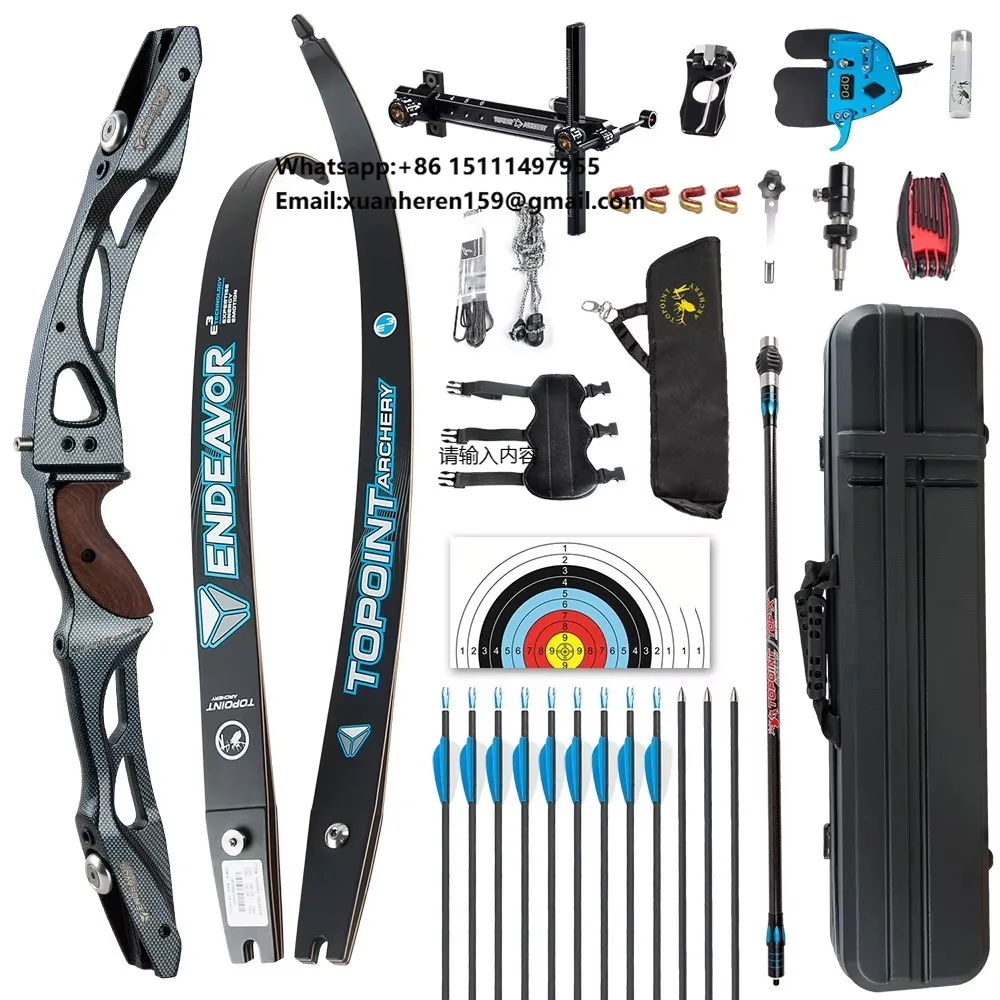 ENDEAVOR Package Takedown Recurve Bow and Arrow for All ILF Bow Limbs Archery Bow OEM/ODM