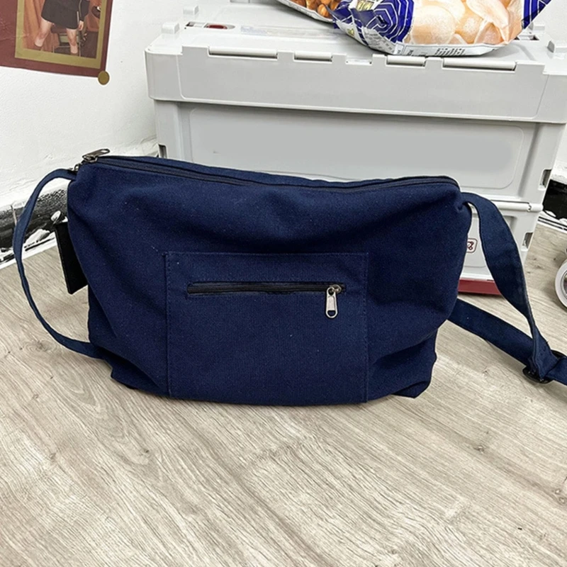 Damska torba na ramię o dużej pojemności Męska torba typu Crossbody Torba nylonowa stylu Harajuku