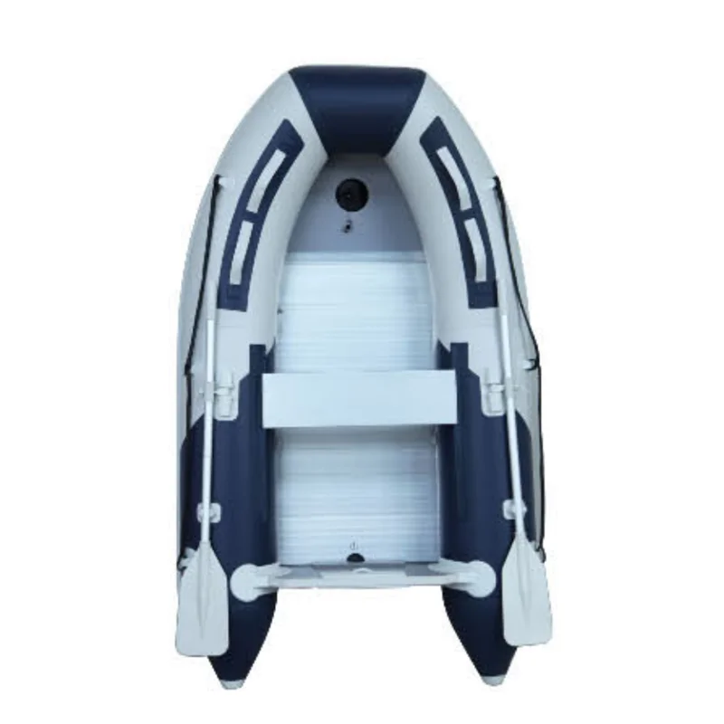 3.3M Aluminum Floor Speed Boat PVC Folding Inflatable Sport Yacht Rigid Rescue Boat for Fishing Drifting Diving
