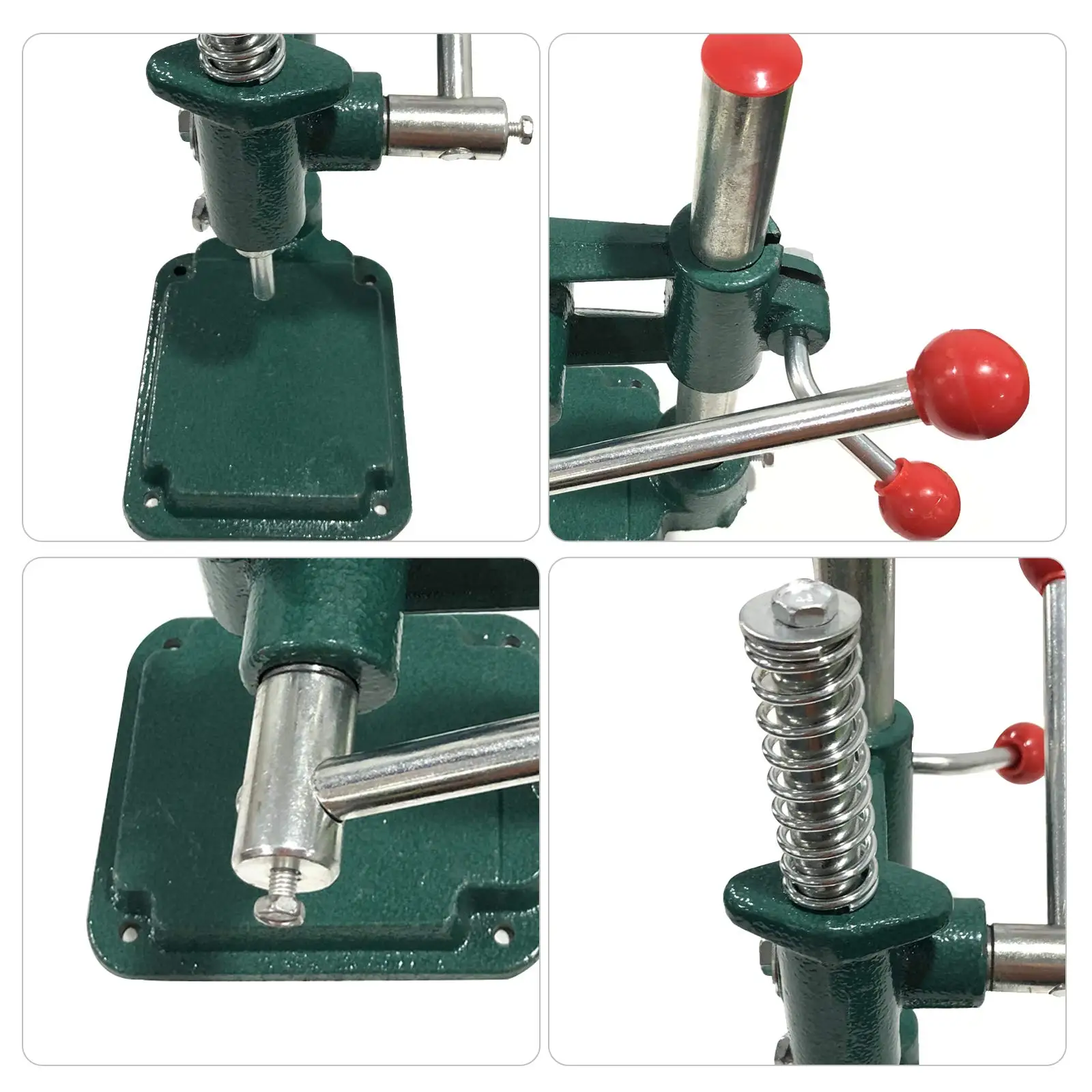 Button Maker, Handgemachte Stoff Dachte Taste Maker Taste Maschine DIY Werkzeug mit 3 Set Formen 1500set-Taste – Detail 4