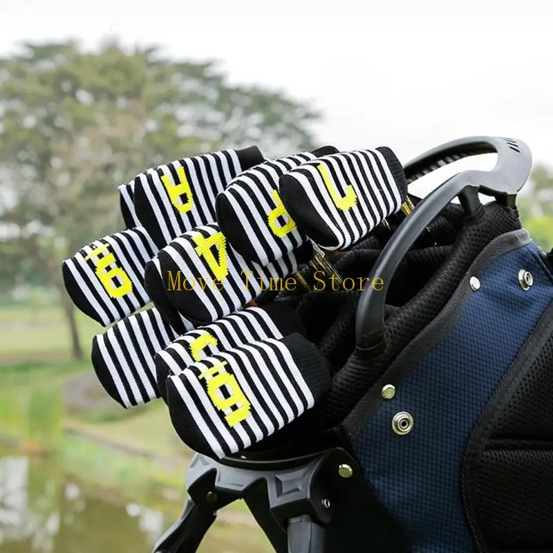 92ME Knitted Golfing Putter Headcover Mallet Putter Head Cover Golfing Accessories