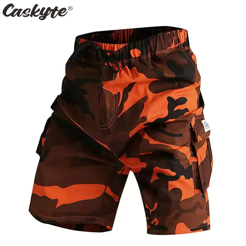 

CASKYTE Summer Men Mtb Cycling Short Pants Bicycle Motocross Bottoms Riding Mountain Bike Shorts Pantalones Cortos Mtb Enduro
