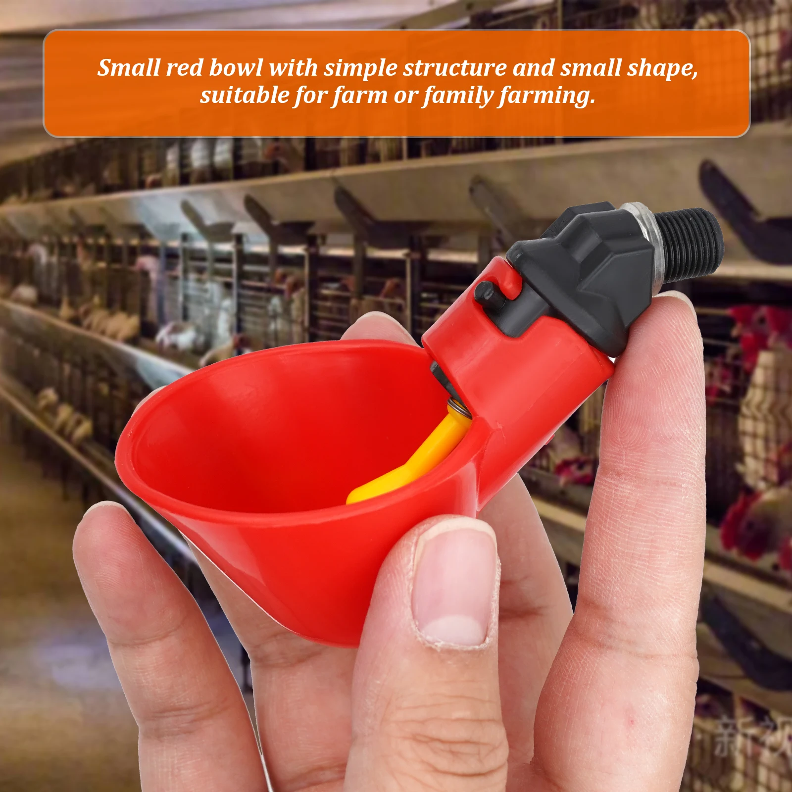 Bebedero automático para codornices y palomas – 5 piezas - imagen 4