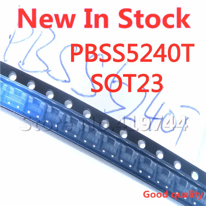 10 TEILE/LOS Qualität 100% PBSS5240T (siebdruck ZFW) SOT-23 PNP transistor chip transistor Auf Lager Neue Original