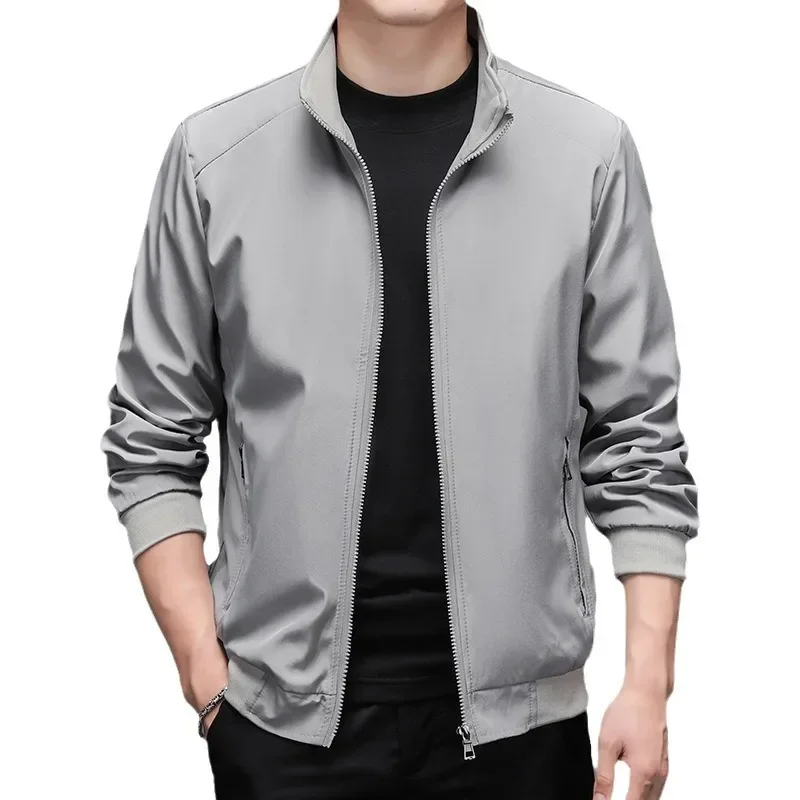 

New Mens Thin Jackets Coats Casual Male Coat Bomber Jacket Men's Outerwear Brand Jackets Spring Summer Men Business Jackets