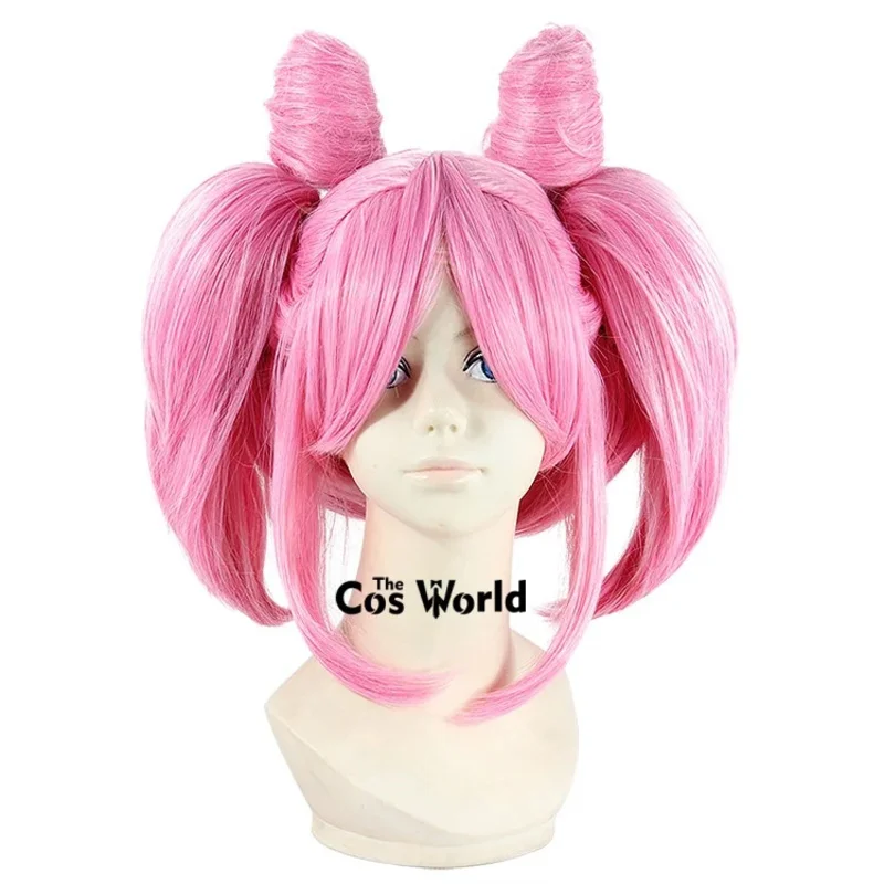 

Sailor Chibiusa Chibi Usa Small Lady 40cm Medium Long Anime Cosplay Wigs Fiber Heat Resistant Synthetic Hair + Wig Cap