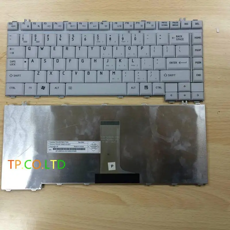 

Новая клавиатура для ноутбука Toshiba A200 A205 A210 A215 A300 A305 M200 M205 M300 L300 L305 L310 L315 серая версия для США