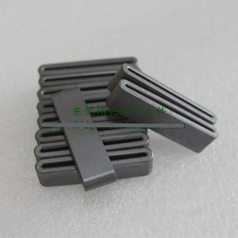 10PCS FS Flat Cable Ferrite Cores Ni-Zn Ferrite Filter Coil Inductor Cable Flat Magnetic Core FS16*5*12 FS25*5*12 FS40*6.5*12