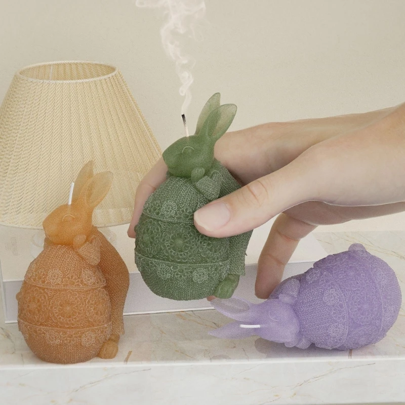 Egg Rabbit Plaster Mold Mold Handmade Making Mold Dropship