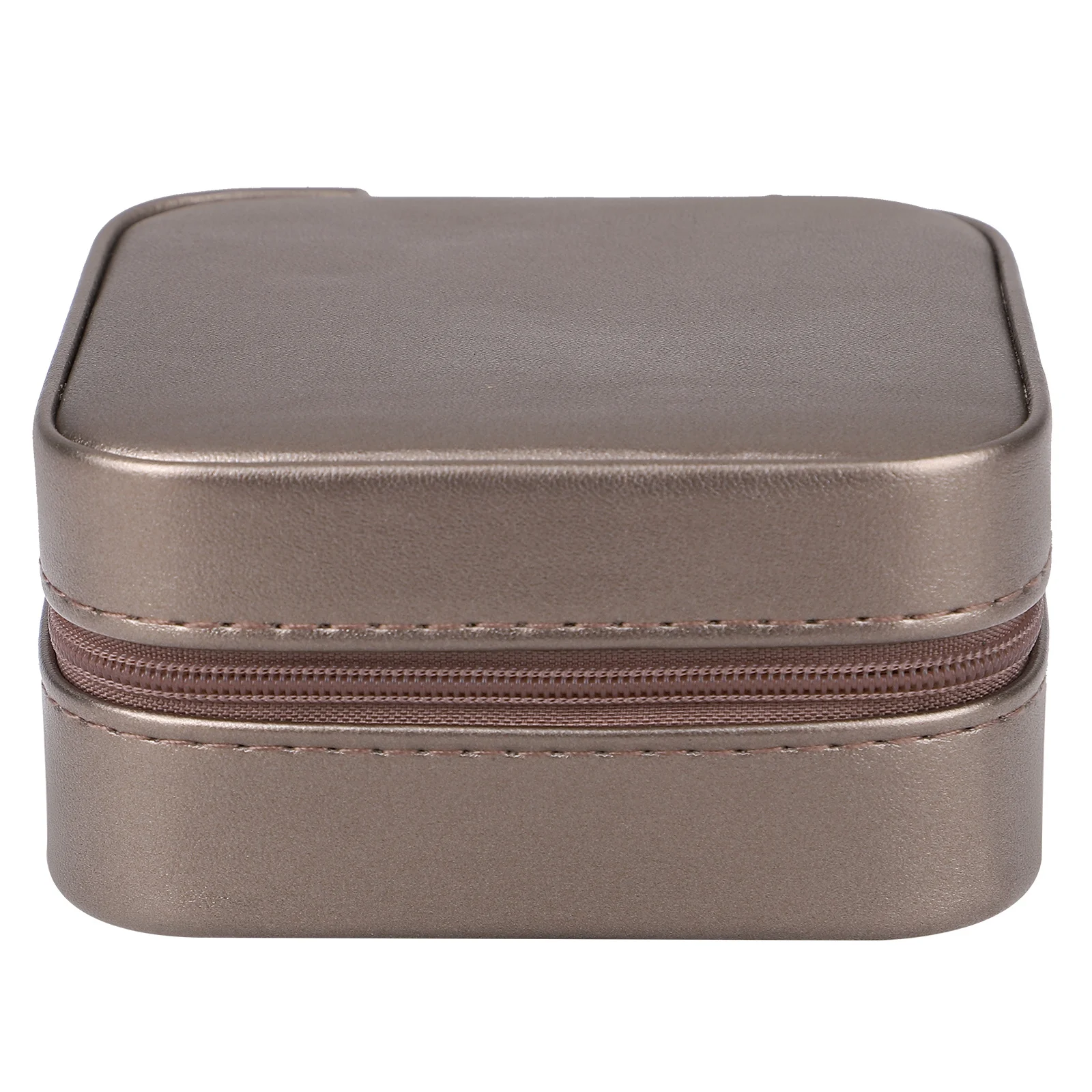 

Mini Jewelry Storage Box Small Portable Organizer Travel Case with Mirror for Earrings Necklaces Rings Jewelry Box