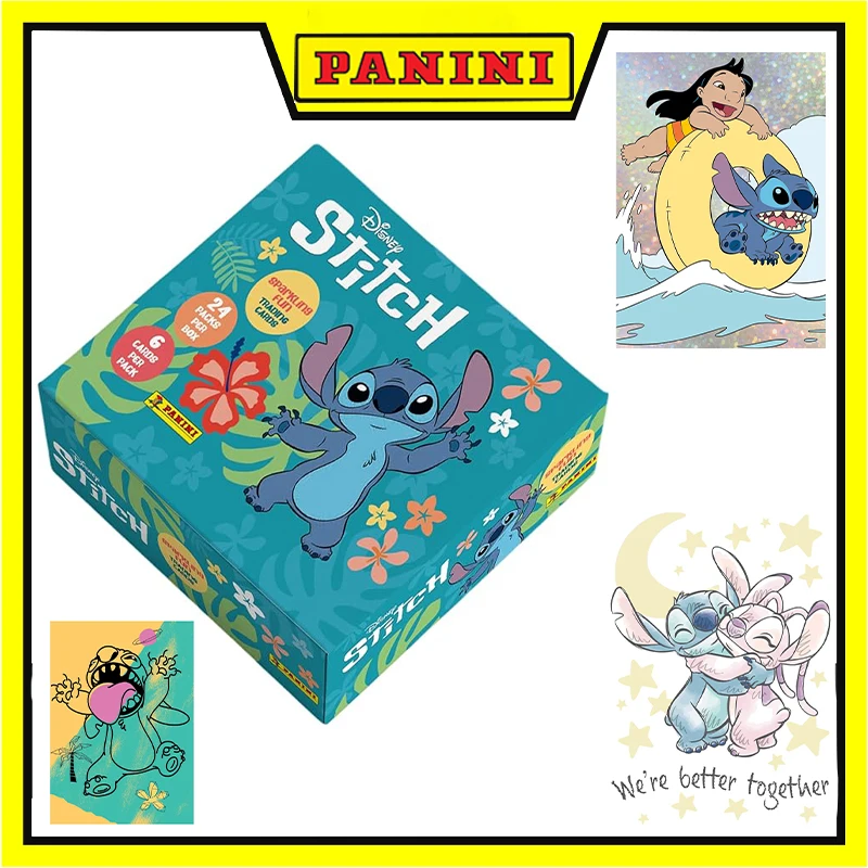 

Коробка для коллекционных карточек Panini Stitch из 24 пакетов, подарок для коллекции карточек