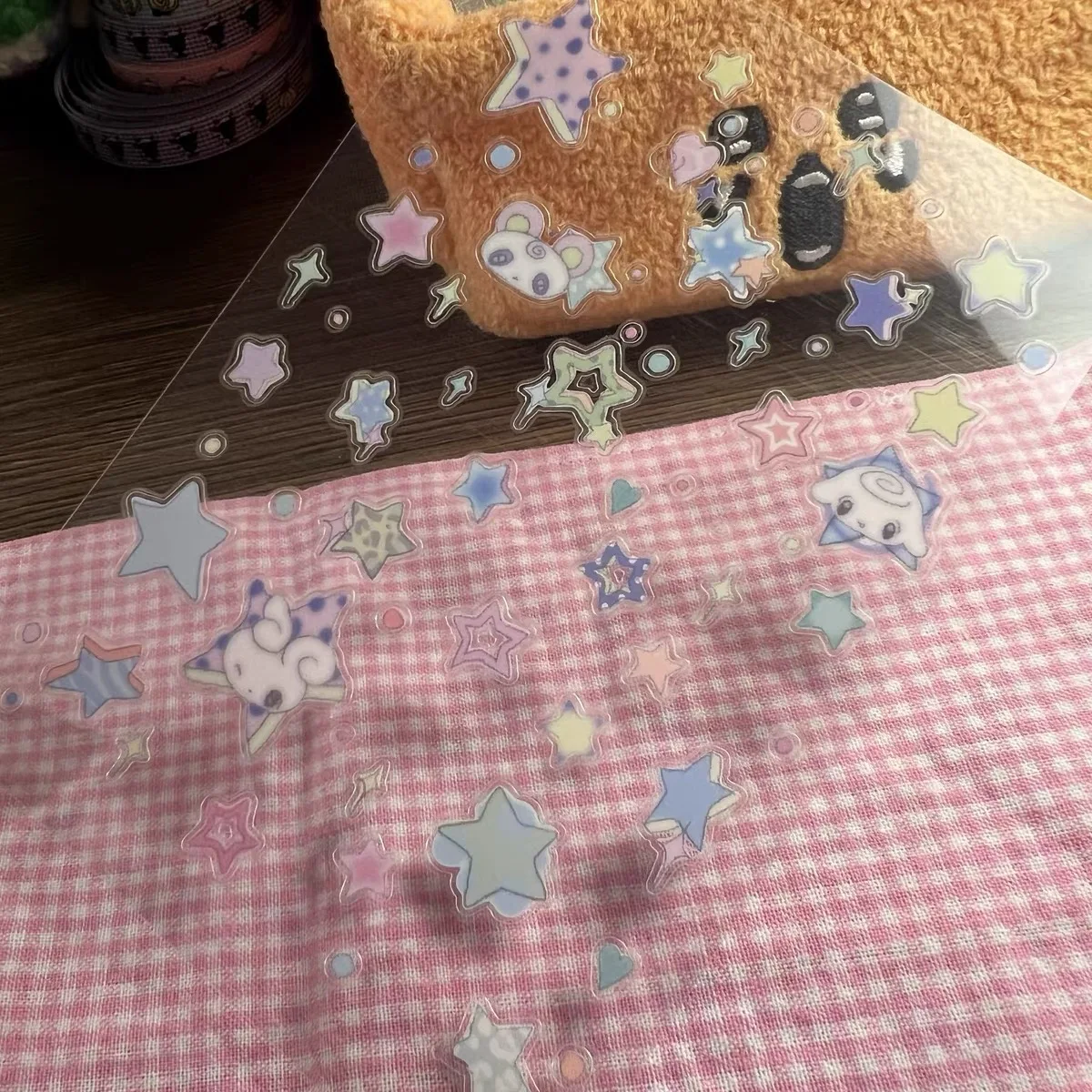 

Cartoon star design stickers new design decorative dairy stickers