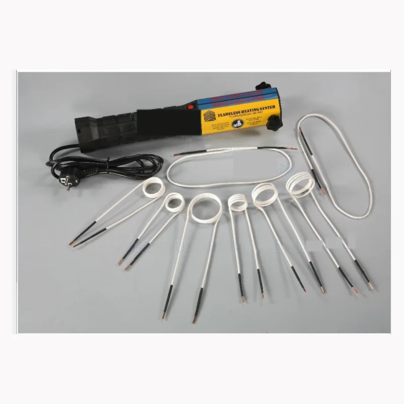 Automotive  Flameless Magnetic Mini Induction Heater with 8 Piece Coil Kit for Bolt Remover New