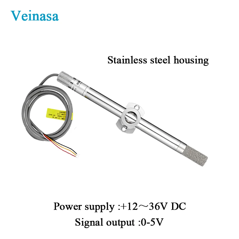 Veinasa XS-HCTP00X-S-0-5V Digital Humidity Thermometer High Temperature Transmitter Probe Air Sensor OEM Customized 1 Year