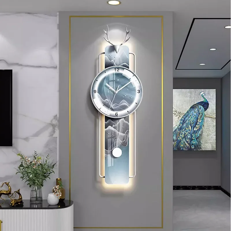 Creative Wall Clocks Modern Living Room Aesthetic Design Big Size Wall Watch Minimalist Nordic Horloge Murale Home Decoration