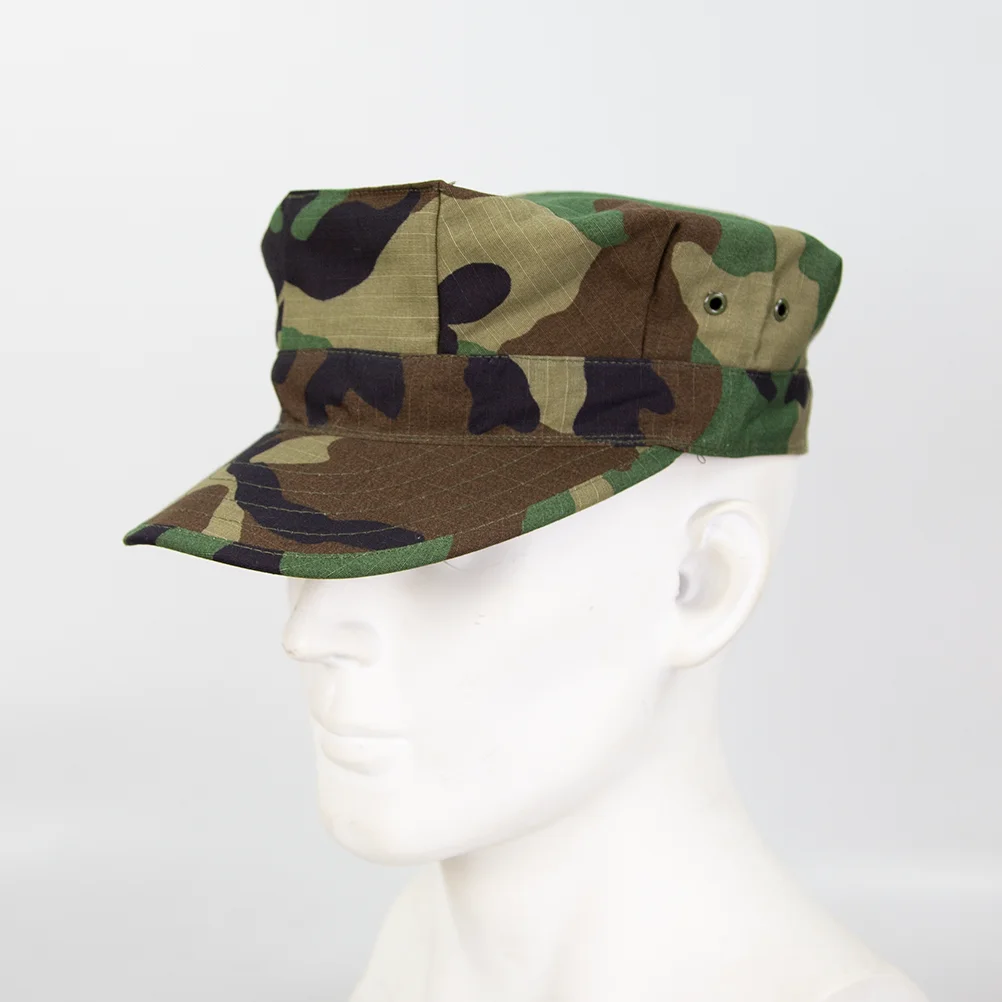 

Tactical Four-pack Camouflage Octagon Cap Outdoor Sports Training Small Soldier Hat