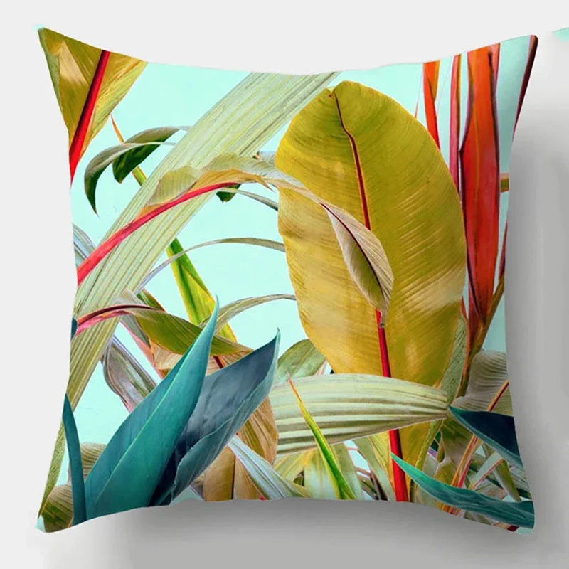 Elegant fashion floral decoration Pillowcase sofa cushion  Living room Bedroom Decoration Cushion cover Home decor