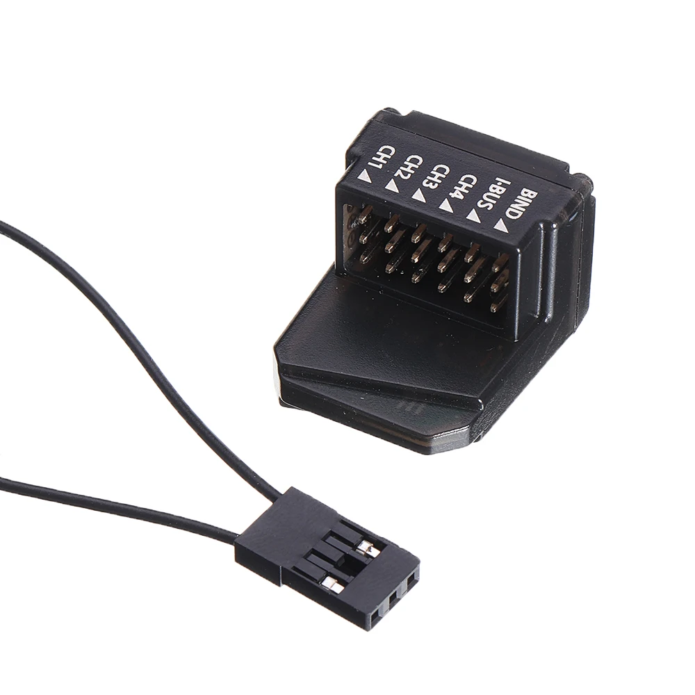 Flysky FGr4S V2 수신기 NB4 PL18 RC 송신기용 단일 안테나 양방향 PPM/IBUS 출력 내장
