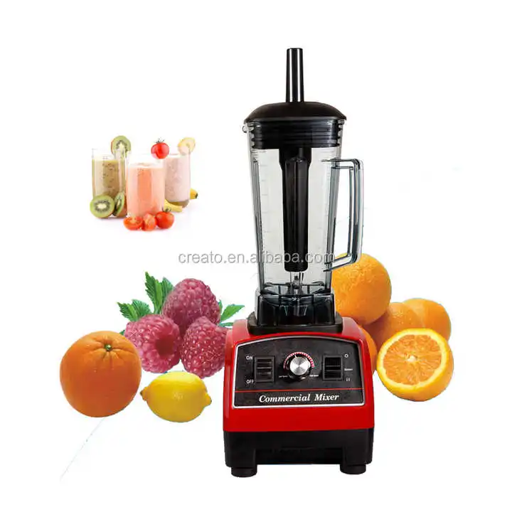 

Intelligent Multifunctional Smoothie Blender Stainless Steel Mixing 220V Battery Juicer Kitchen Hotel Use Variable Speed Heating
