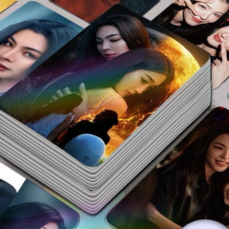 30/50PC Fayeatom Fayeperaya Atompariya Thai TV Broken of Love Drama Stills Photo Double-side Print 3 Inch Card