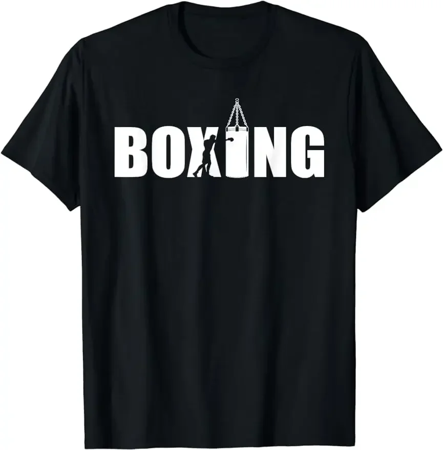 Boxing Lover Gym Boxer Kickboxing Kickboxer Enthusiast T-Shirt Unisex Style Shirts for Men Clothing Tees Custom Printed TShirt