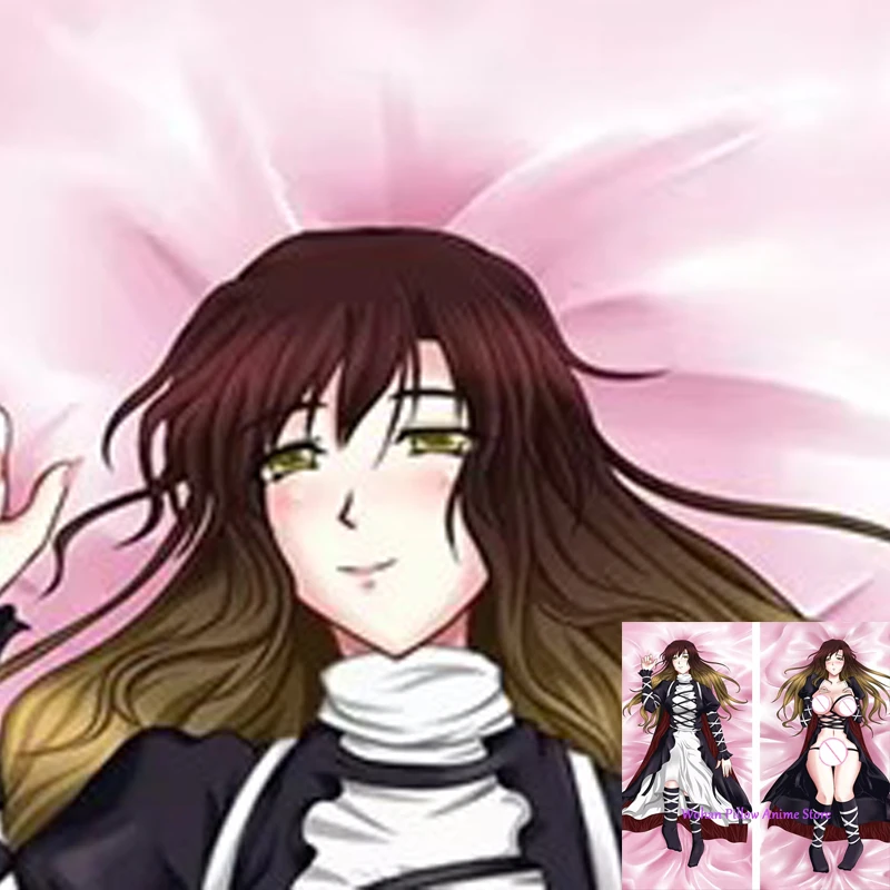 

Dakimakura Anime Pillow Cover Hijiri Byakuren Double Sided Print Life-size Halloween Christmas Decoration