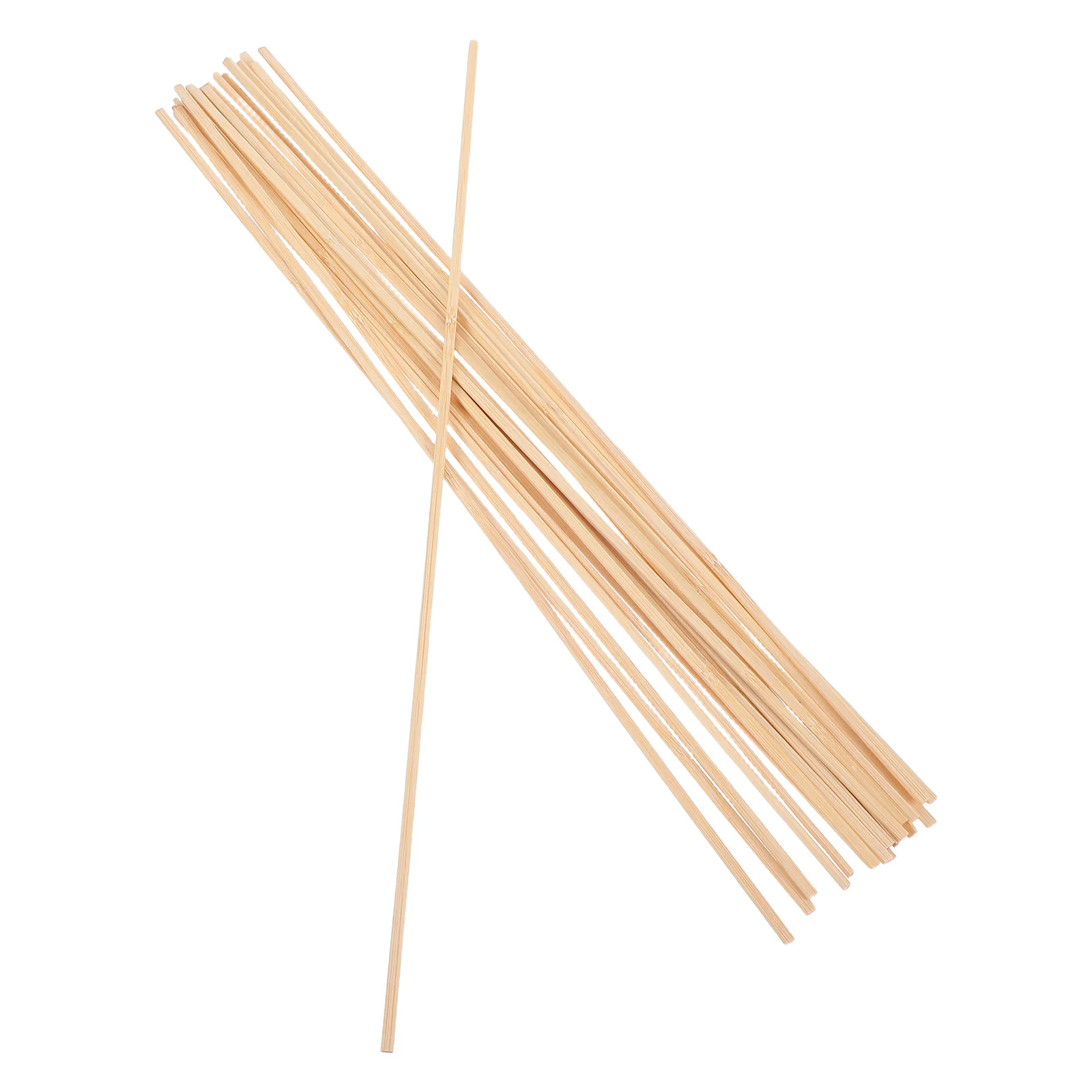 

20pcs Bamboo Rods For Crafting Lightweight Thin Sticks Diy Kite Making Kit Smooth Safe Outdoor Family Fun Activity Kite