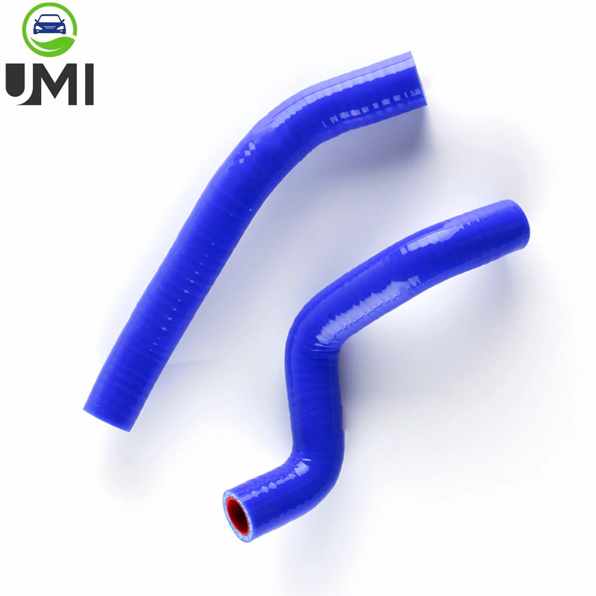 2PCS 3PLY For 2008-2017 Kawasaki KFX450R KFX 450R ATV All-Terrain Vehicle Silicone Radiator Hose Coolant Tube Kit 2009 2010 2011