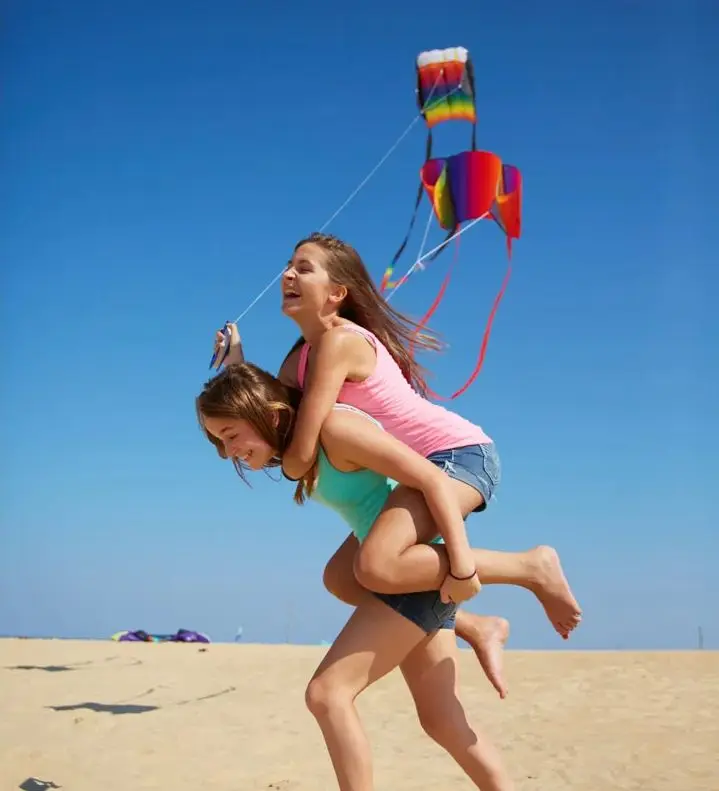 Delta kites flying for kids kites factory Outdoor toys kite professional flight kite Gaori kyen electric flask outdoor games koi
