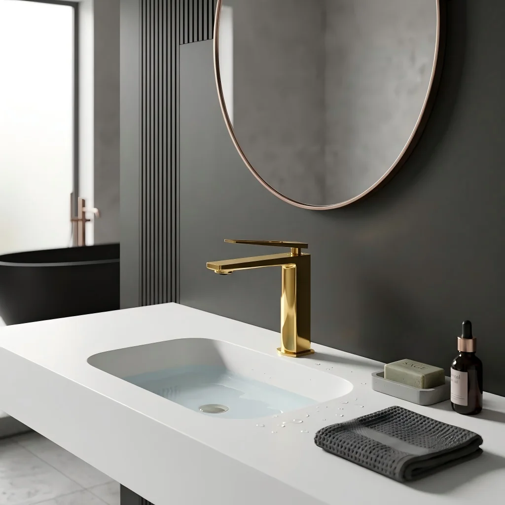 One-Stop Solution FT-8501 Bathroom Modern Single Level Basin Faucet Tap Sanitary Ware Faucets Basin Faucet Mixer