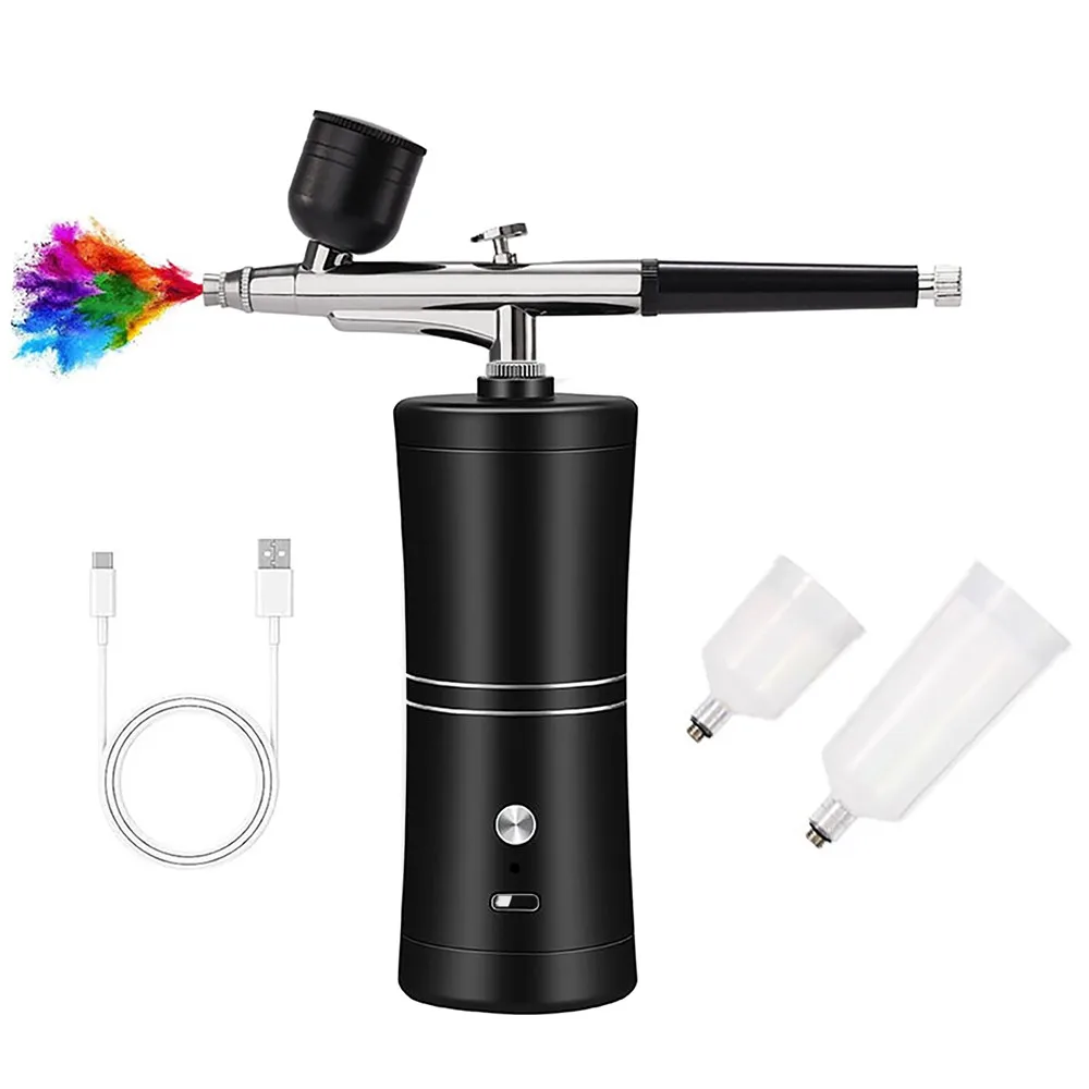 

Airbrush with compressor, wireless electric airbrush kit (including compressor), airbrush accessories
