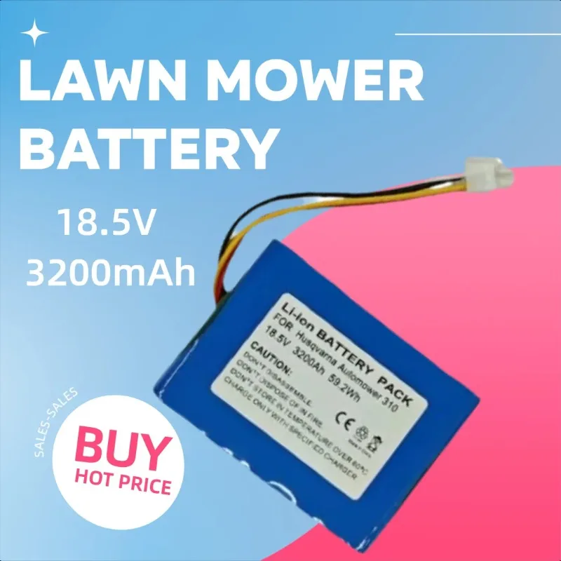 

18.5V 3200mAh for Husqvarna Automower 310 Lawn Mower Battery