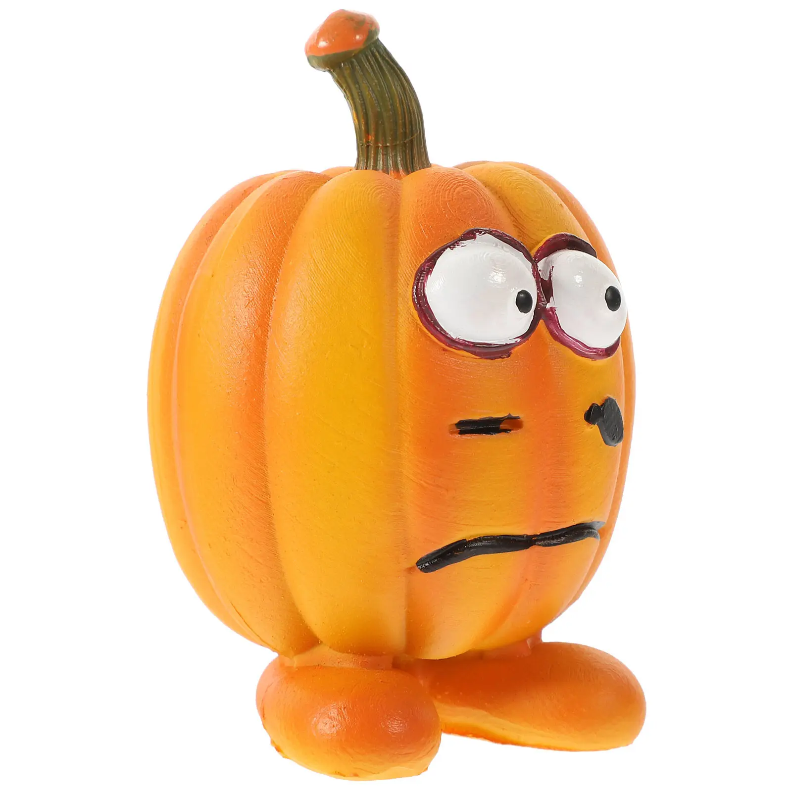 Halloween Pumpkin Resin Ornament Themed Table Decoration Festival Party Centerpiece Halloween Pumpkin Decor Desktop Ornaments
